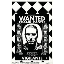 Tim Bradstreet - Punisher Vol. 4 #8 Cover Original Art (Marvel, 2003).