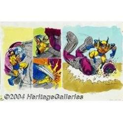 Marie Severin - X-Men: Enter the X-Men page 26-27 Illustration Original Art (Random House, 1994).