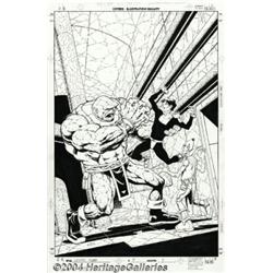 Jim Starlin - Cosmic Guard #4 Cover Original Art (Devil's Due, 2004).