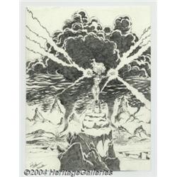 Herb Trimpe - Storm Pin Up Original Art (undated).