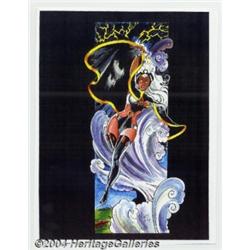 Mercy E. Van Vlack - Character of Your Choice Pin Up Original Art (undated).