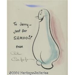 Al Capp - Shmoo Pin Up Original Art (undated).