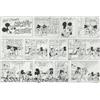 Image 1 : Walt Disney Studio - Mickey Mouse Sunday Comic Strip Original Art, dated 7-7-74 (King Features Syndi