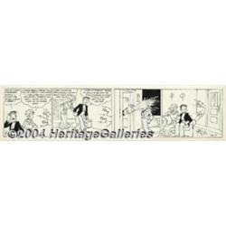 Chic Young Studio - Blondie Daily Comic Strip Original Art dated 10-7-31 (King Features Syndicate, 1