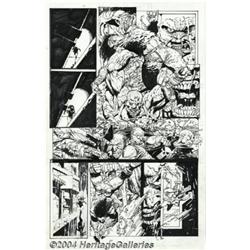 Simon Bisley and Kevin Eastman - Bodycount, page 4 Original Art (Image, 1996).