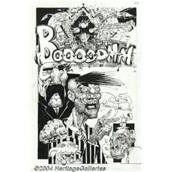 Simon Bisley and Kevin Eastman - Bodycount, page 22 Original Art (Image, 1996).