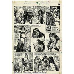 John Buscema and Alfredo Alcala - Savage Sword of Conan #7, page 18 Original Art (Marvel, 1975).