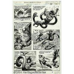 John Buscema and Alfredo Alcala - Savage Sword of Conan # 67, page 33 Original Art (Marvel, 1981).