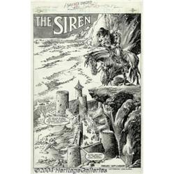 John Buscema and Rudy Nebres - Savage Sword of Conan #101, page 1 Original Art (Marvel, 1984).