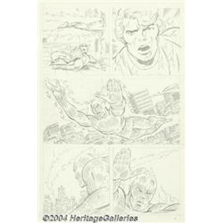 John Byrne - Fantastic Four, page 11 Original Art (unpublished, circa 1974).