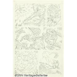 John Byrne - Fantastic Four, page 16 Original Art (unpublished, circa 1974).