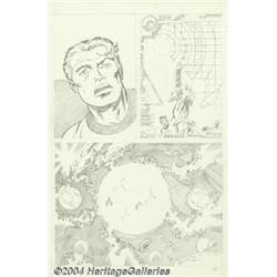 John Byrne - Fantastic Four, page 19 Original Art (unpublished, circa 1974).