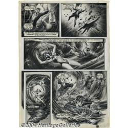 E.R. Cruz - Eerie #130, page 38 Original Art (Warren, 1982).