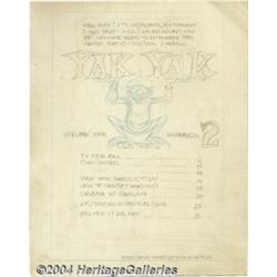 Jack Davis - Four Color #1348 (Yak Yak #2) Preliminary Splash Page Original Art (Dell, 1962).