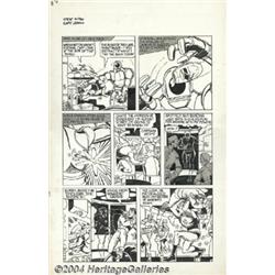 Steve Ditko and John Byrne - Charlton Bullseye, page 3 Original Art (CPL/Gang Publications, 1975).