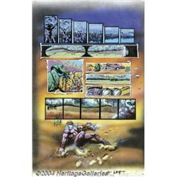 Kevin Eastman and Simon Bisley - Melting Pot, page 30 Original Art (Kitchen Sink, 1994).