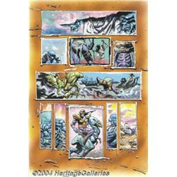 Kevin Eastman and Simon Bisley - Melting Pot, page 32 Original Art (Kitchen Sink, 1994).