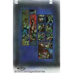 Kevin Eastman and Simon Bisley - The Melting Pot, page 37 Original Art (Kitchen Sink, 1994).