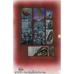 Kevin Eastman and Simon Bisley - The Melting Pot, page 42 Original Art (Kitchen Sink, 1994).