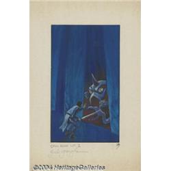 Jack Gaughan - Spell of the Witch World Illustration Original Art (DAW, 1972 ).