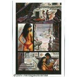 Joe Jusko - Vampirella: Blood Lust #1, page 15 Original Art (Harris, 1997).