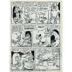 Walt Kelly - Pogo Possum #3, page 42 Original Art (Dell, 1950).