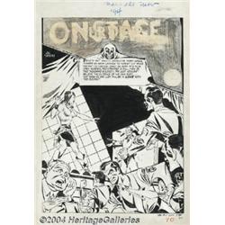 Joe Kubert - All-New Comics #7 Group of 7 pages Original Art (Harvey, 1944).