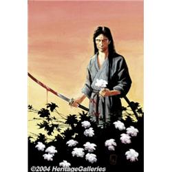 Val Mayerik - Young Master Painting Original Art (undated).