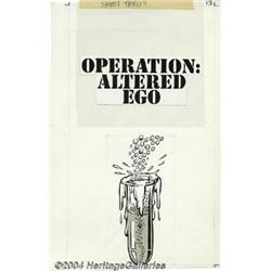 Antonio Prohias - Third Dossier of Spy vs. Spy Complete 16-page story "Operation: Altered Ego" Origi