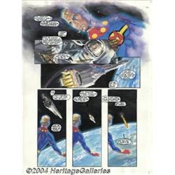 Alex Ross - Miracleman: Apocrypha #3, page 8 Original Art (Eclipse, 1992).