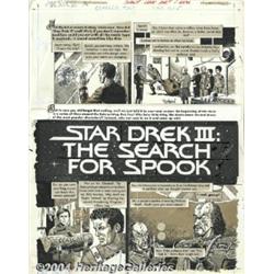 John Severin - Cracked #209 Complete 7-page Story "Star Drek III" Original Art (Globe, 1985).
