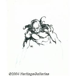 Barry Windsor-Smith - Rune Drawing Original Art (undated).