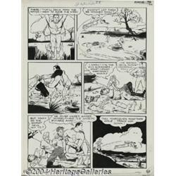 Marc Swayze (attributed) - Captain Marvel Adventures #5, page 43 Original Art (Fawcett, 1941).