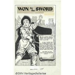 John Tartaglione - Classics Illustrated #151, Complete 45-page Story, "Won by the Sword" Original Ar