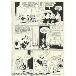 William Van Horn - Donald Duck Adventures #18 "That Ol' Soft Soap" Page 9 Original Art (Disney, 1991