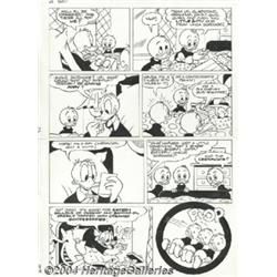 William Van Horn - Donald Duck #286 Panel Page Original Art (Gladstone, 1994).