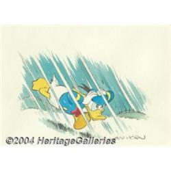 William Van Horn - Donald Duck Pin Up Original Art (undated).