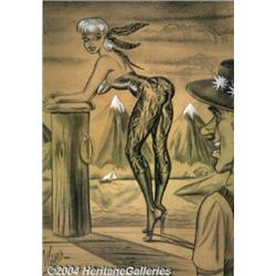 Bill Ward - Pin Up Original Art (undated).