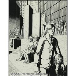 Guy Colwell - Illustration Original Art (1983).