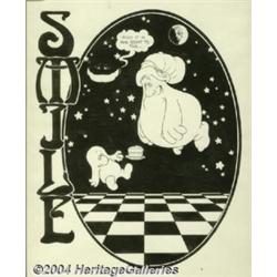 Jim Mitchell - Smile #3 Splash Page Original Art (Kitchen Sink, 1972).