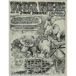 Gilbert Shelton, Tony Bell, and Joe E. Brown - Wonder Wart-Hog Complete 11-page Story " WW Meets The