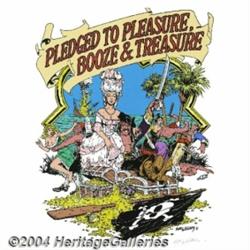 Robert Williams - "Inebriation" Print, numbered 82/150 (undated)