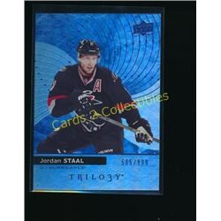 17-18 Upper Deck Trilogy Blue #29 Jordan Staal