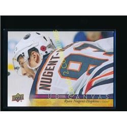 17-18 Upper Deck Canvas #C153 Ryan Nugent-Hopkins