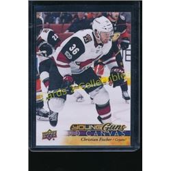 17-18 Upper Deck Canvas #C103 Christian Fischer YG