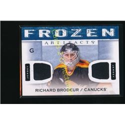 14-15 Artifacts Frozen Jerseys Richard Brodeur