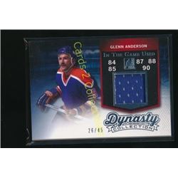 15-16 ITG Used Jerseys Silver Glenn Anderson