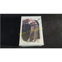 2001 Sp Authentic Golf Set Of 44 Cards