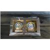 Image 1 : Edmonton Oilers Puck Design Ceramic Salt &