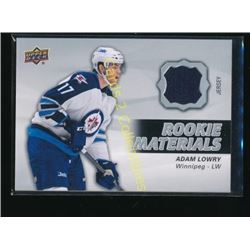 14-15 Upper Deck Rookie Materials #RM8 Adam Lowry